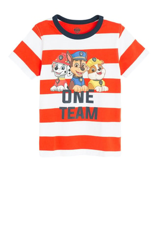 T-shirt et short Pat’ Patrouille - Orange et bleu marine