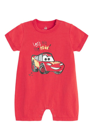 2 combinaisons Flash McQueen et Martin Cars Disney Pixar - Rouge et blanc