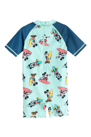 Combinaison de bain Mickey Disney - Turquoise clair