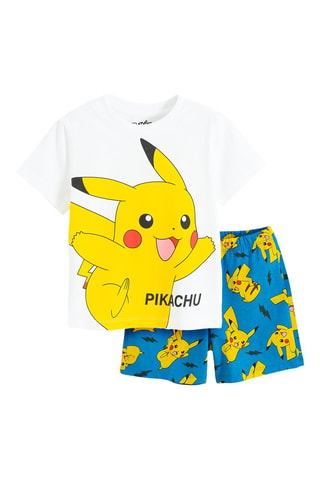 Pyjama Pikachu Pokémon - Blanc et bleu clair