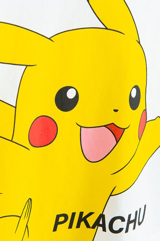Pyjama Pikachu Pokémon - Blanc et bleu clair