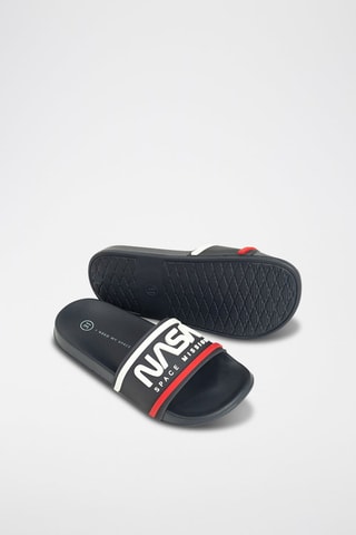 Mules NASA - Bleu marine