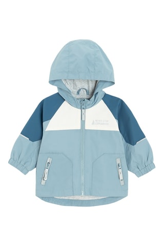 Veste à capuche - Bleu pétrole