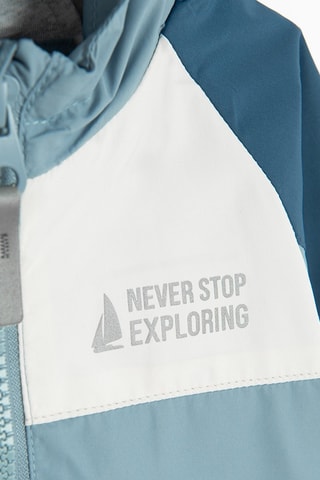 Veste à capuche - Bleu pétrole