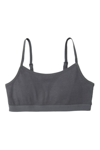 2 brassières push-up - Gris et rose