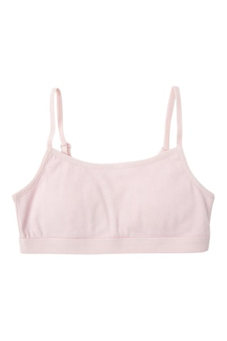 2 brassières push-up - Gris et rose