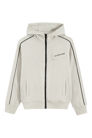 Sweat à capuche - Beige