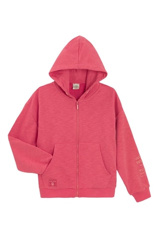 Sweat à capuche - Rouge