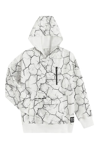 Sweat à capuche - Blanc