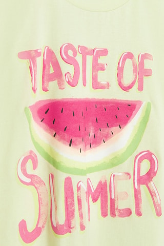 T-shirt -  Vert citron