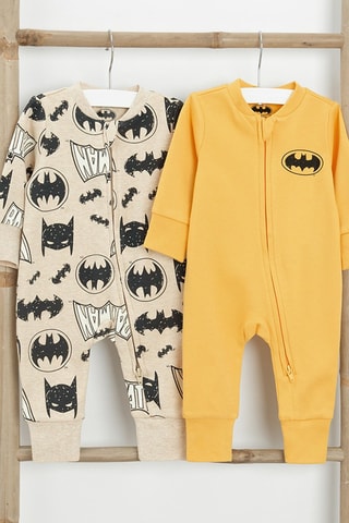 2 dors-bien Batman La Ligue des Justiciers DC Comics -  Jaune et beige