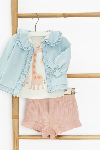 Veste en jean - Bleu clair