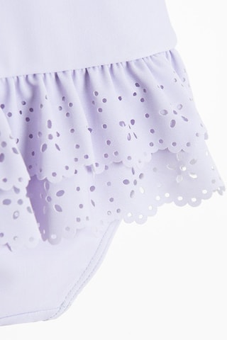 Maillot 1 pièce Stitch et Lilo Disney - Mauve
