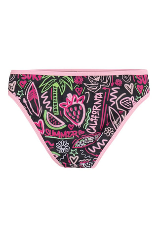 Maillot 2 pièces - Noir et rose
