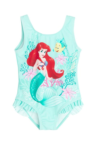 Maillot 1 pièce Ariel La petite sirène Disney - Turquoise