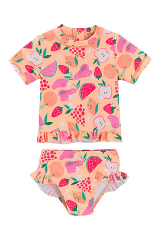 Maillot 2 pièces - Saumon