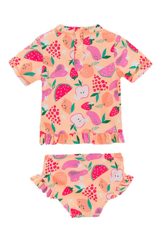 Maillot 2 pièces - Saumon