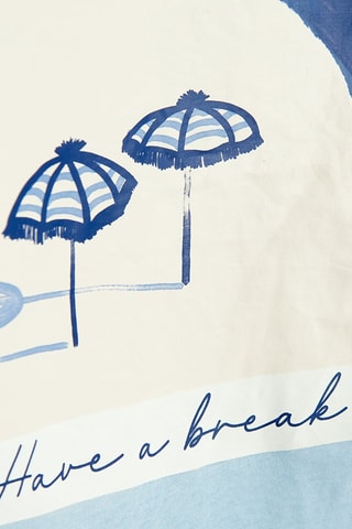 T-shirt -  Bleu