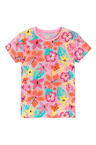 2 t-shirts - Blanc et rose