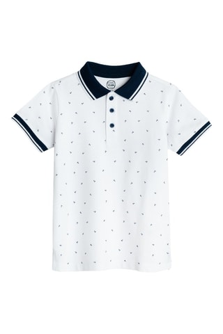 Polo et t-shirt - Blanc et bleu marine