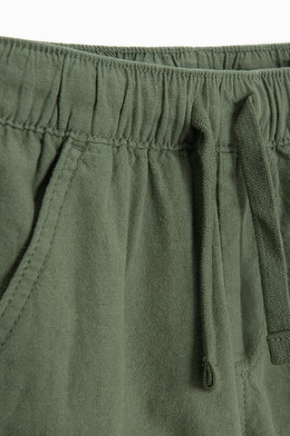 Short en lin - Vert