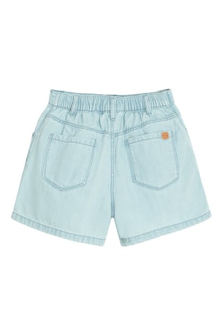 Jupe-short en jean - Bleu