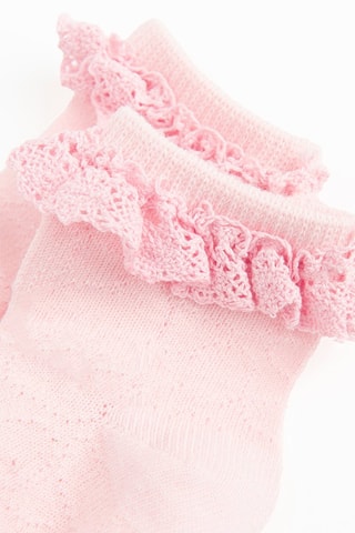 3 paires de chaussettes - Blanc et rose