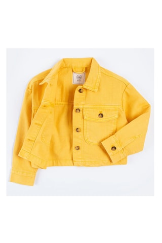 Veste en jean - Jaune