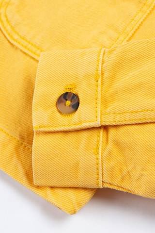 Veste en jean - Jaune