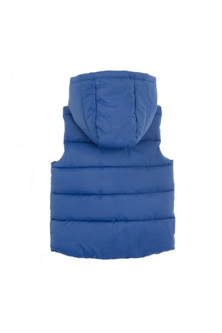 Doudoune sans manches Bleu cobalt