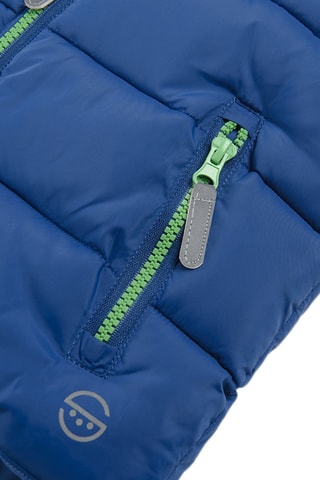 Doudoune sans manches Bleu cobalt