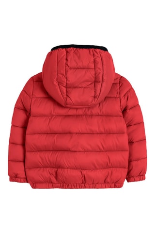 Doudoune à capuche - Rouge