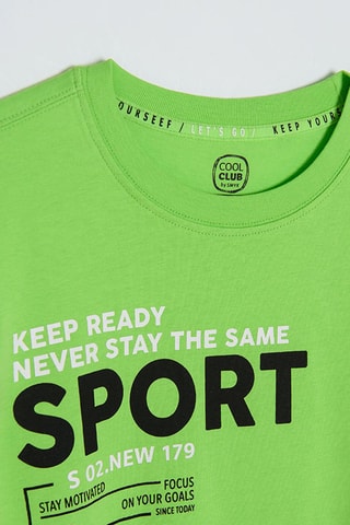 T-shirt - Vert