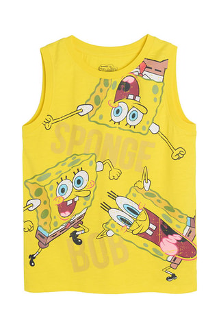 T-shirt Bob l’éponge Jaune