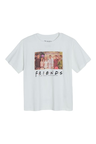 T-shirt Friends Blanc