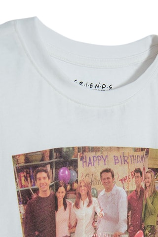 T-shirt Friends Blanc