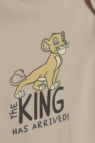 3 dors-biens Simba Le Roi Lion Disney Gris clair et gris foncé