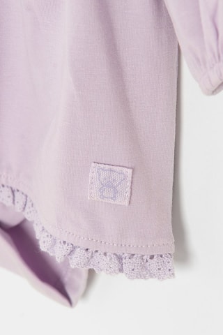 Robe et legging - Mauve et turquoise