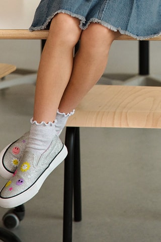 Slip-on - Gris clair