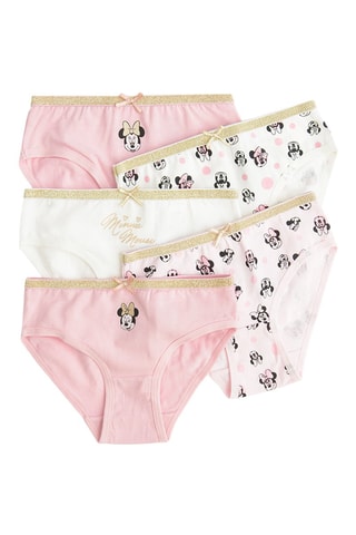 5 culottes Minnie Disney - Multicolore