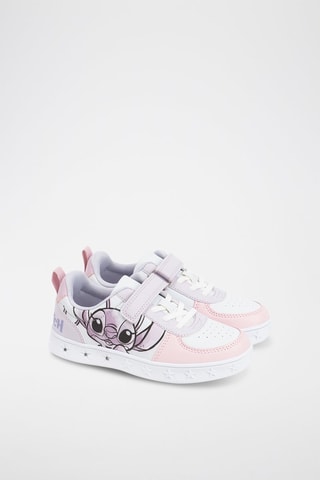 Baskets Angel Lilo et Stitch Disney - Blanc et rose