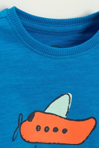 T-shirt - Bleu foncé