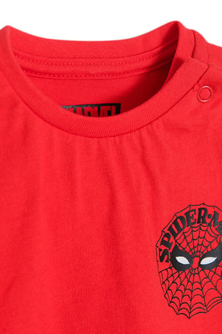 3 t-shirts Avengers Marvel Blanc, rouge et ciel