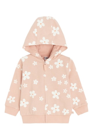 Sweat à capuche - Rose clair