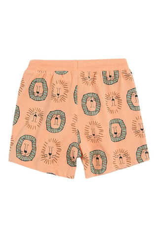 Short Saumon et vert d’eau