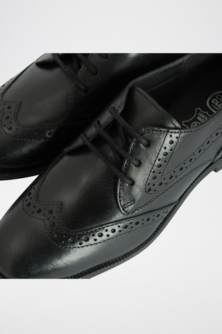 Derbys en cuir - Noir