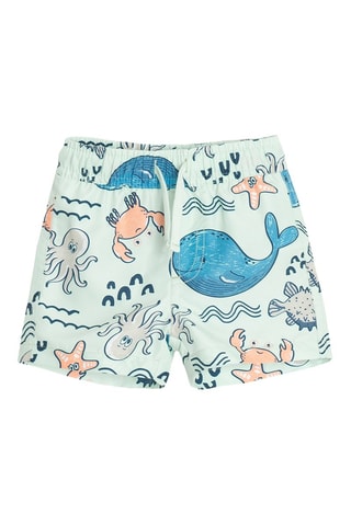 Short de bain - Turquoise