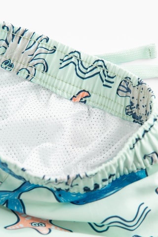Short de bain - Turquoise