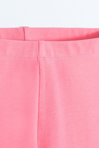 Robe et legging - Ecru et rose