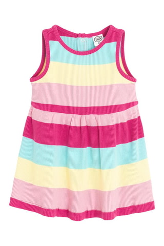 Robe - Jaune et fuchsia